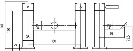 Additional image for Bath Filler Faucet (Chrome).