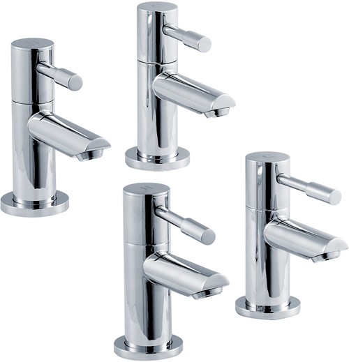 Additional image for Basin & Bath Faucets Set (Chrome).