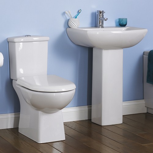 Additional image for Asselby 4 Piece Bathroom Suite With Toilet & 600mm Basin.