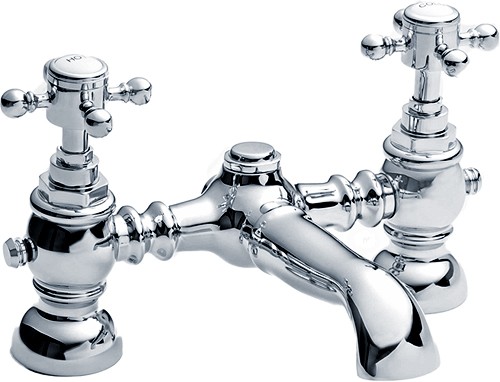 Additional image for Traditional Bath Filler Faucet (Chrome).