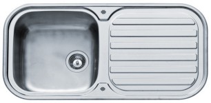 Additional image for Galaxy Kitchen Sink & Waste. 960x480mm (200mm Deep Bowl).