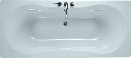 Additional image for White double ended bath. 1800 x 800mm. Legs included.