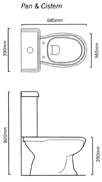 Additional image for 4 Piece Bathroom Suite.