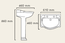 Additional image for Classique 4 Piece Bathroom Suite