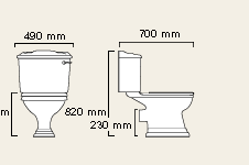 Additional image for Classique 4 Piece Bathroom Suite