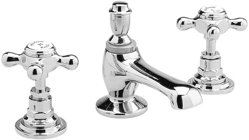 Additional image for 3 faucet hole basin mixer + free pop up waste