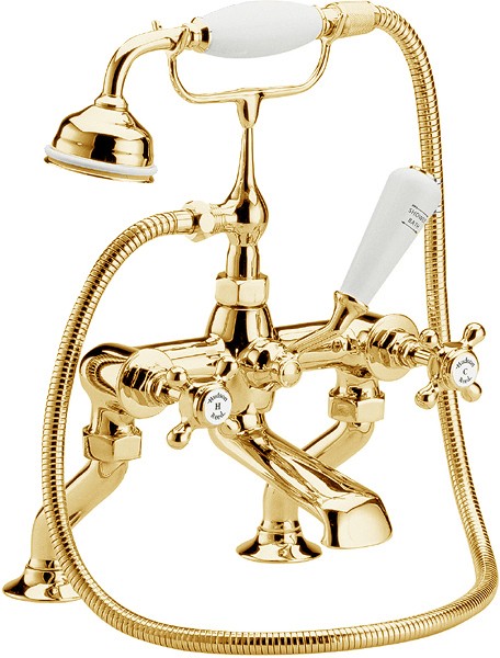 Additional image for Bath shower mixer (Antique Gold)