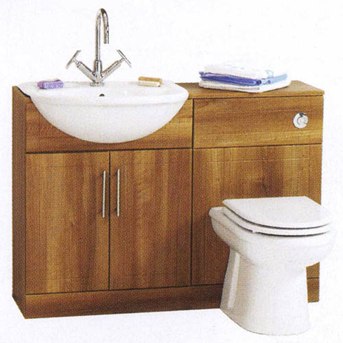 Additional image for Cherry bathroom furniture suite.  1100x810x300mm.