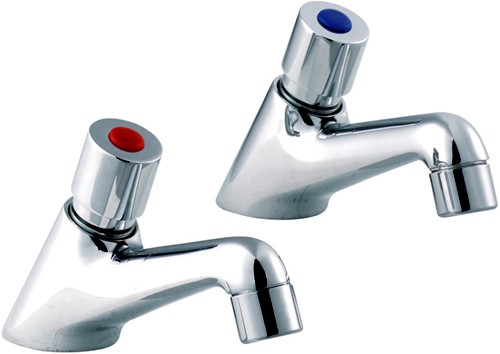 Additional image for Non Concussive Faucets (Pair, Push Type)