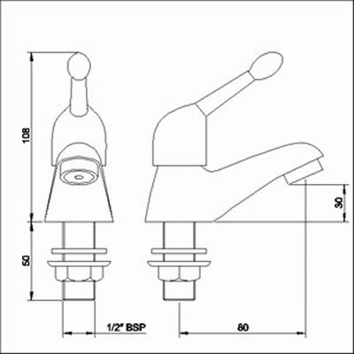 Additional image for Basin faucets (pair)