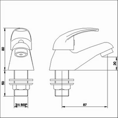 Additional image for Bath  faucets (pair)