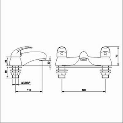 Additional image for 3/4" Bath filler