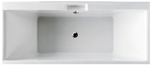 Additional image for Modern Acrylic Bath. 1750x750mm (Undrilled, White).