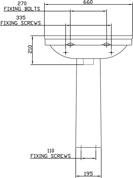 Additional image for 4 Piece Bathroom Suite With Toilet, Seat & 655mm Basin.