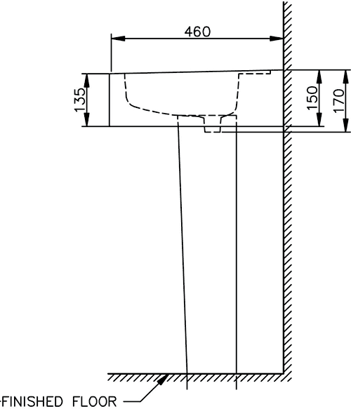 Additional image for 4 Piece Bathroom Suite, Toilet, Soft Close Seat, 58cm Basin.