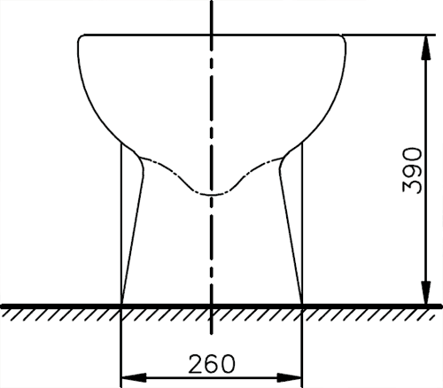 Additional image for 3 Piece Bathroom Suite, Back To Wall Toilet Pan, 51cm Basin.