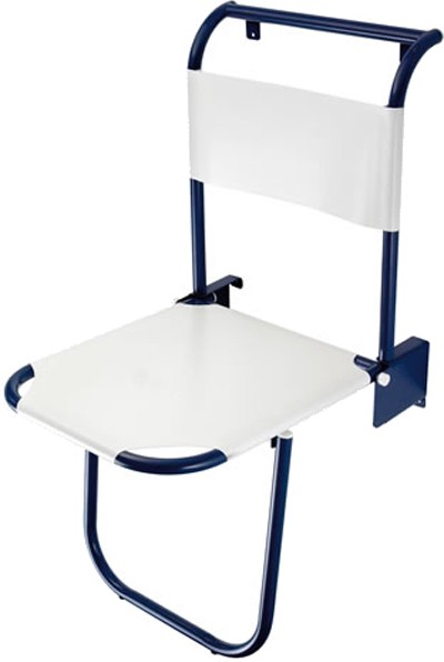 Additional image for Wall Mounted Seat With Blue Frame.