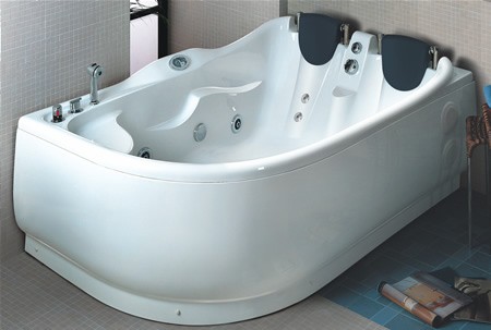 Additional image for Whirlpool bath for two people.  Left Hand. 1800x1200mm.