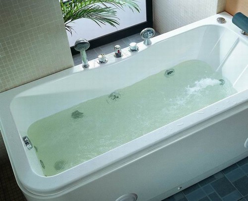 Additional image for Deluxe Whirlpool Bath wth TV.  Left Hand. 1690x800mm.