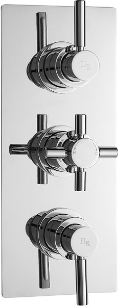 Additional image for Pura Plus triple concealed thermostatic shower valve