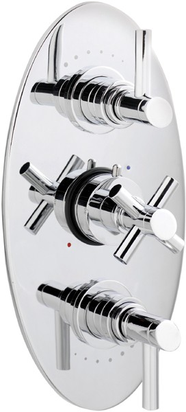 Additional image for Triple concealed thermostatic shower valve