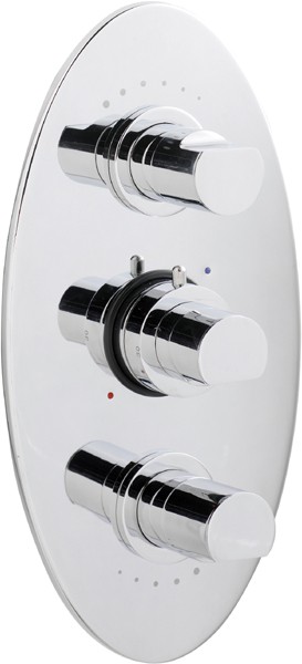 Additional image for Triple concealed thermostatic shower valve