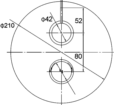 Additional image for Twin concealed thermostatic shower valve with diverter