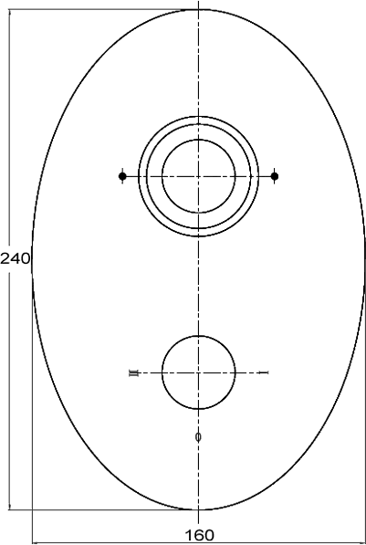 Additional image for Twin concealed shower valve with diverter (chrome/gold)