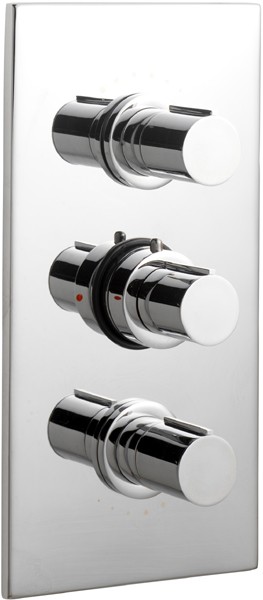 Additional image for 3/4" Triple Concealed Thermostatic Shower Valve.