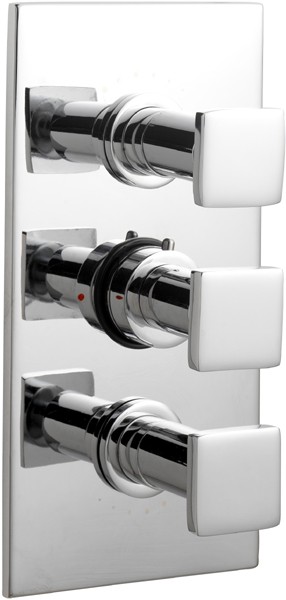 Additional image for 3/4" Triple Concealed Thermostatic Shower Valve.