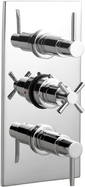 Additional image for 3/4" Triple Concealed Thermostatic Shower Valve.