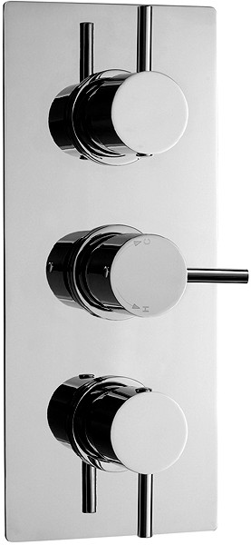 Additional image for Triple Concealed Thermostatic Shower Valve.