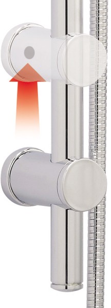 Additional image for Manual Concealed Shower Valve & Adjustable Slide Rail Kit.