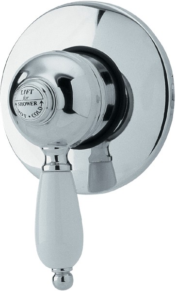 Additional image for 1/2"  Concealed Manual Shower Valve (Chrome).