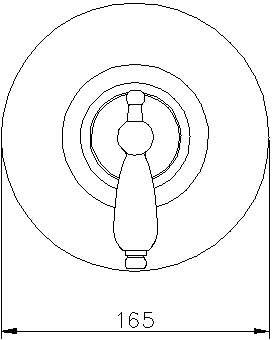 Additional image for 1/2" Concealed Thermostatic Sequential Shower Valve.