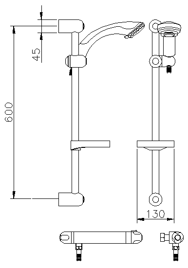 Additional image for Reef Bar Valve With Slider Rail Kit.