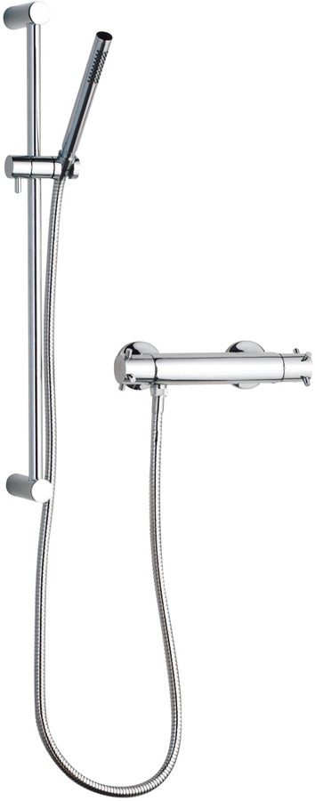Additional image for Minimalist thermostatic bar valve with slide rail kit