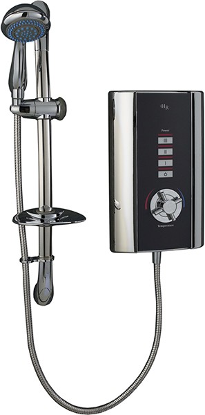 Additional image for 9.5kW Electric Shower (Black & Chrome).