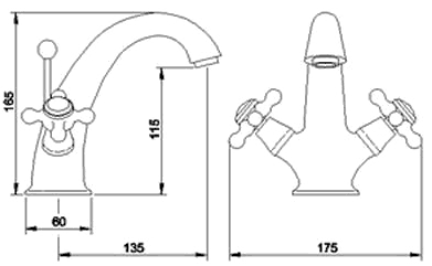 Additional image for Mono basin mixer + free pop up waste.