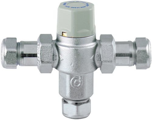 Additional image for TMV3 Thermostatic Under Basin Blending Valve (15mm).