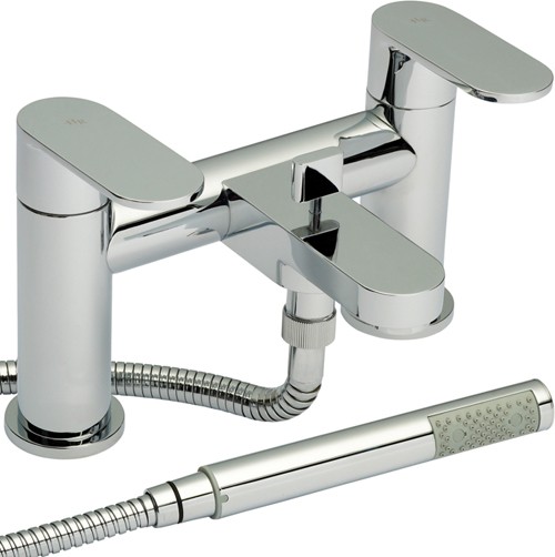 Additional image for Bath Shower Mixer Faucet With Shower Kit (Chrome).