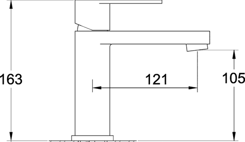 Additional image for Basin Faucet (Chrome).