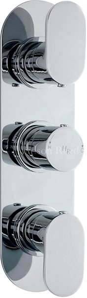 Additional image for Triple Concealed Thermostatic Shower Valve.