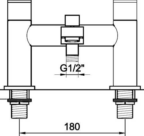 Additional image for Basin & Bath Shower Mixer Faucet Set (Free Shower Kit).