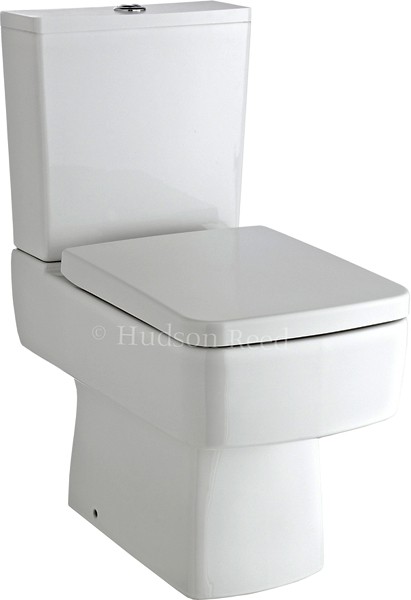 Additional image for Square Toilet With Dual Push Flush & Top Fix Seat.