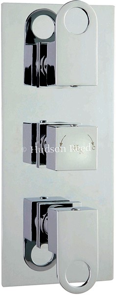 Additional image for Triple Concealed Thermostatic Shower Valve (Chrome).