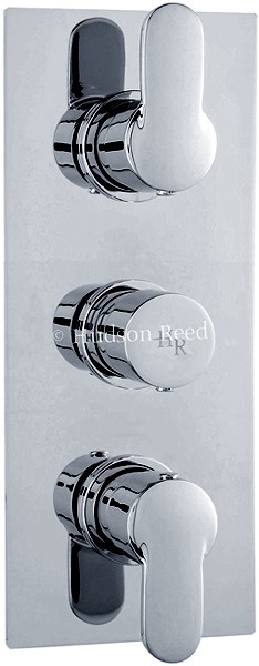 Additional image for Triple Concealed Thermostatic Shower Valve (Chrome).