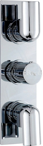 Additional image for Triple Concealed Thermostatic Shower Valve (Chrome).