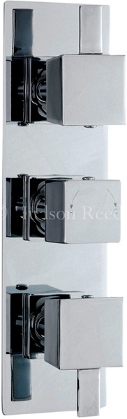 Additional image for Triple Concealed Thermostatic Shower Valve.