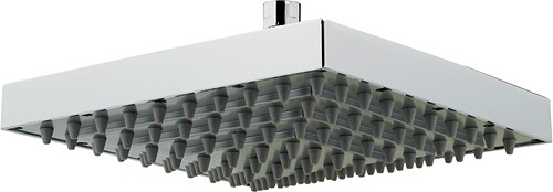 Additional image for Helix Square Shower Head (Chrome). 250x250mm.
